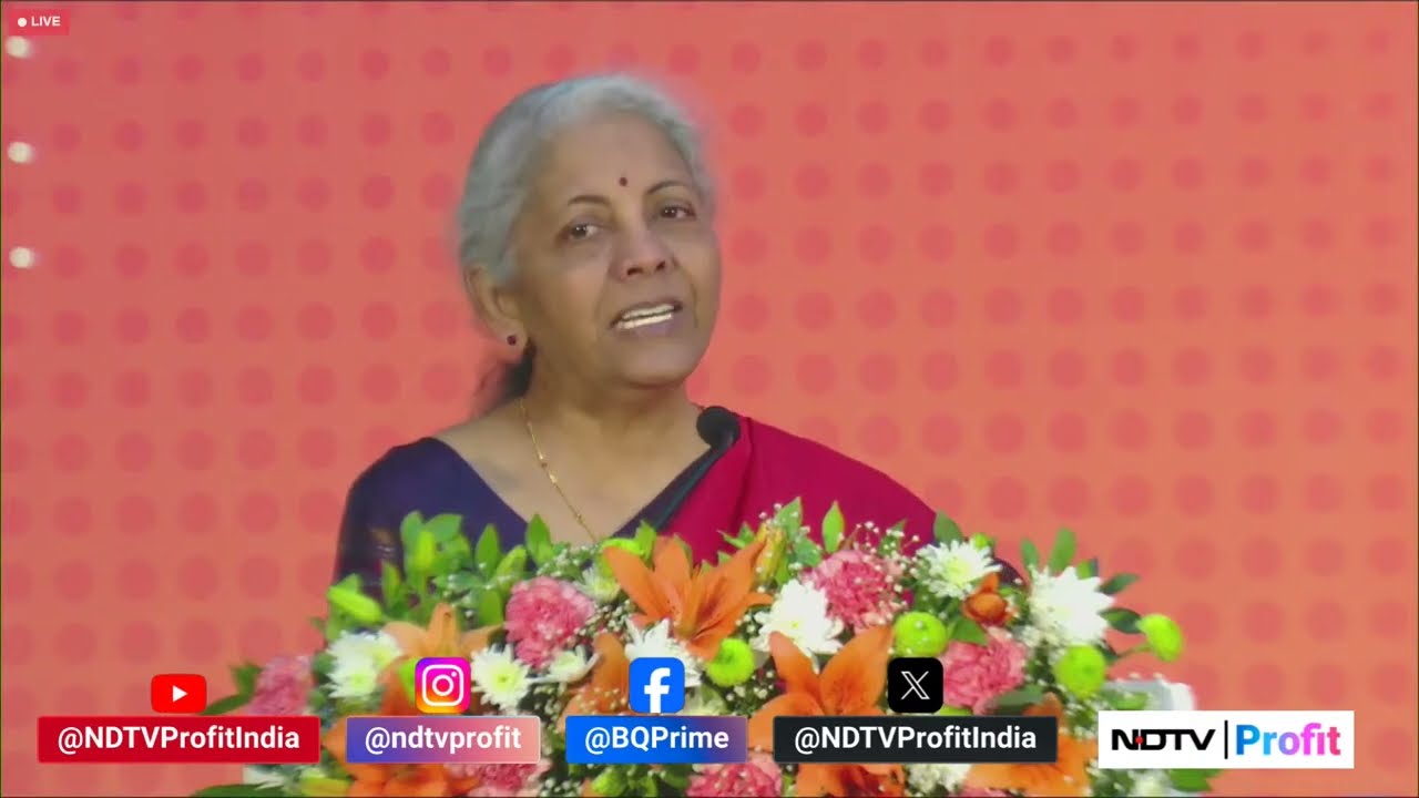 Vibrant Gujarat Summit 2024 | Finance Minister Nirmala Sitharaman | NDTV Profit