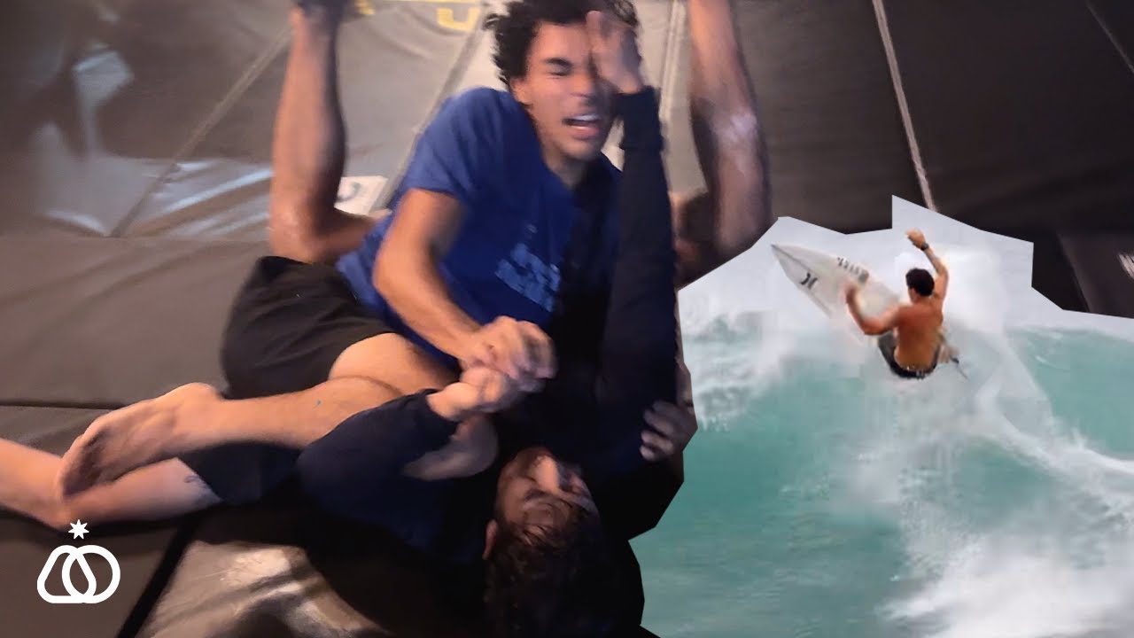 TRAINING DAY: Surfing and Jiu Jitsu