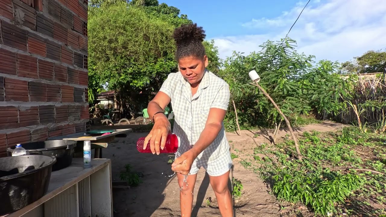 CARNES DA SEMANA/ LAVEI ROUPA COM A ÁGUA DA CHUVA 