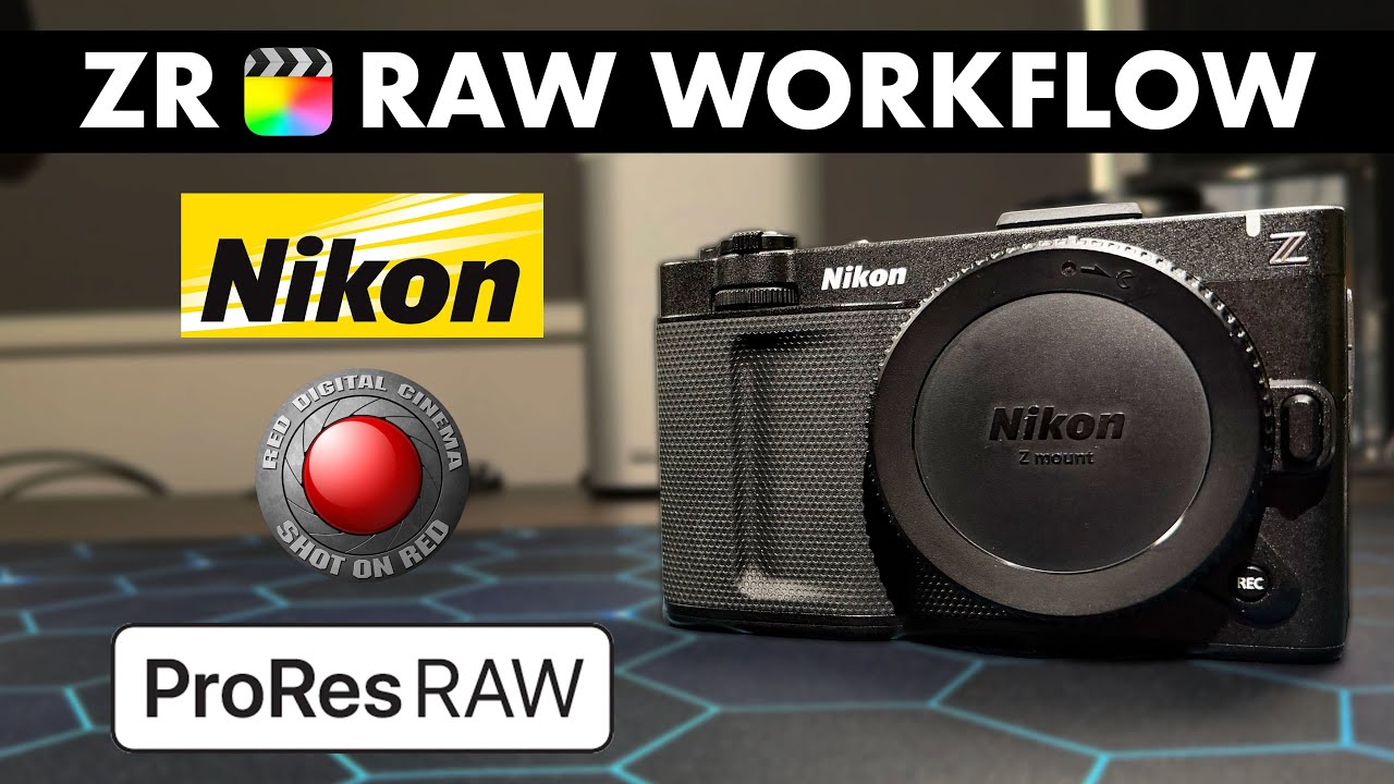 Nikon ZR: рабочий процесс Final Cut Pro RAW