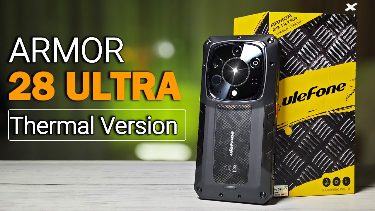 Флагманский защищенный смартфон с тепловизором Ulefone Armor 28 Ultra Thermal Version