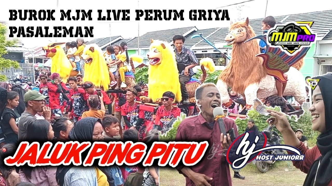 JALUK PING PITU | HOST JUNIOR BUROK MJM | LIVE GRIYA PASALEMAN 04 APRIL 2025