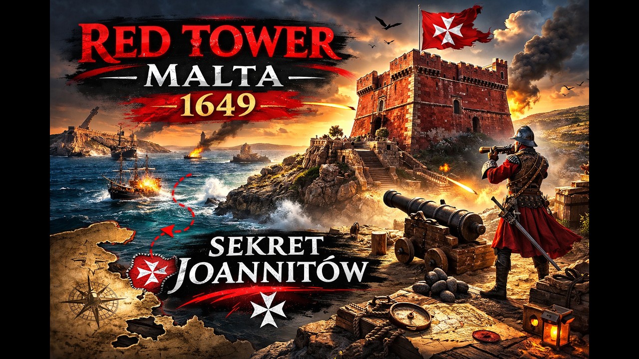 Red Tower Malta 1649 #militaryhistory #maltahistory