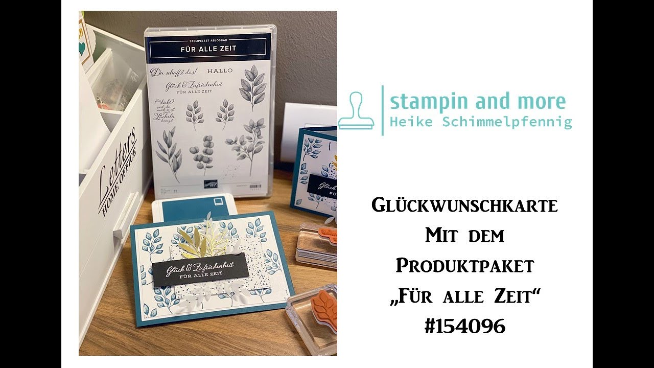 Gru&szlig;karte mit dem Produktpaket 