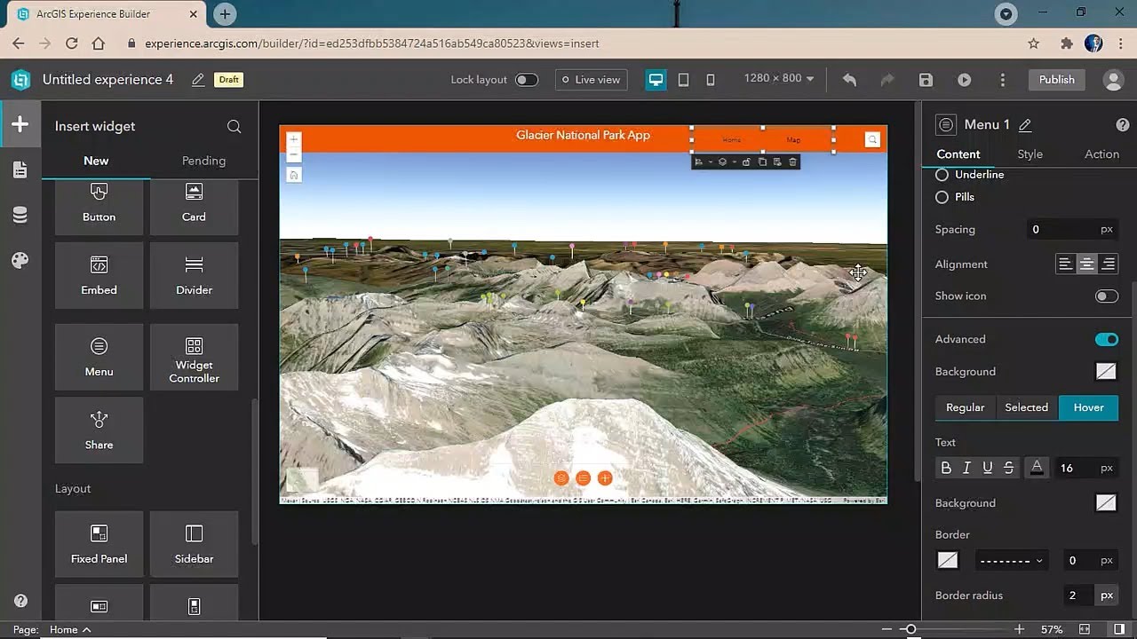 Getting Started with ArcGIS Experience Builder