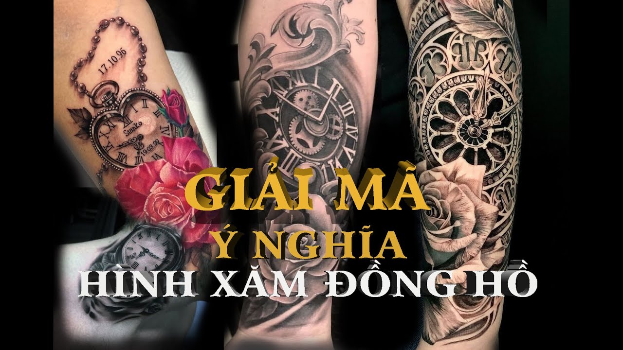 &Yacute; NGHĨA H&Igrave;NH XĂM ĐỒNG HỒ HOA HỒNG - V&Agrave; NHỮNG GỢI &Yacute; H&Igrave;NH XĂM ĐẸP VỀ ĐỒNG HỒ HOA HỒNG