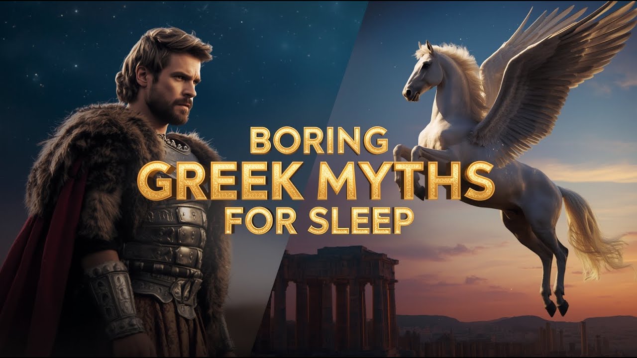 3 Hours of Greek Myths for Sleep: Hercules, The Minotaur, and Pegasus