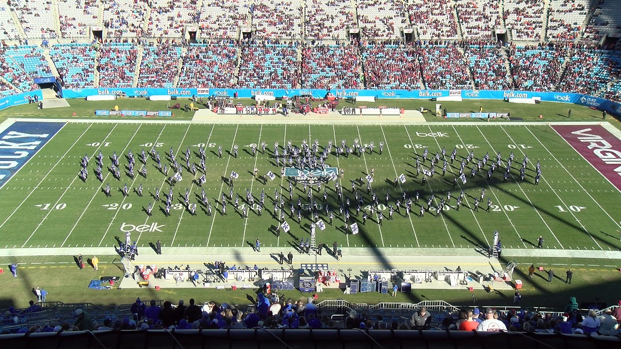 University of Kentucky Wildcat Marching Band Belk Bowl Halftime Performance