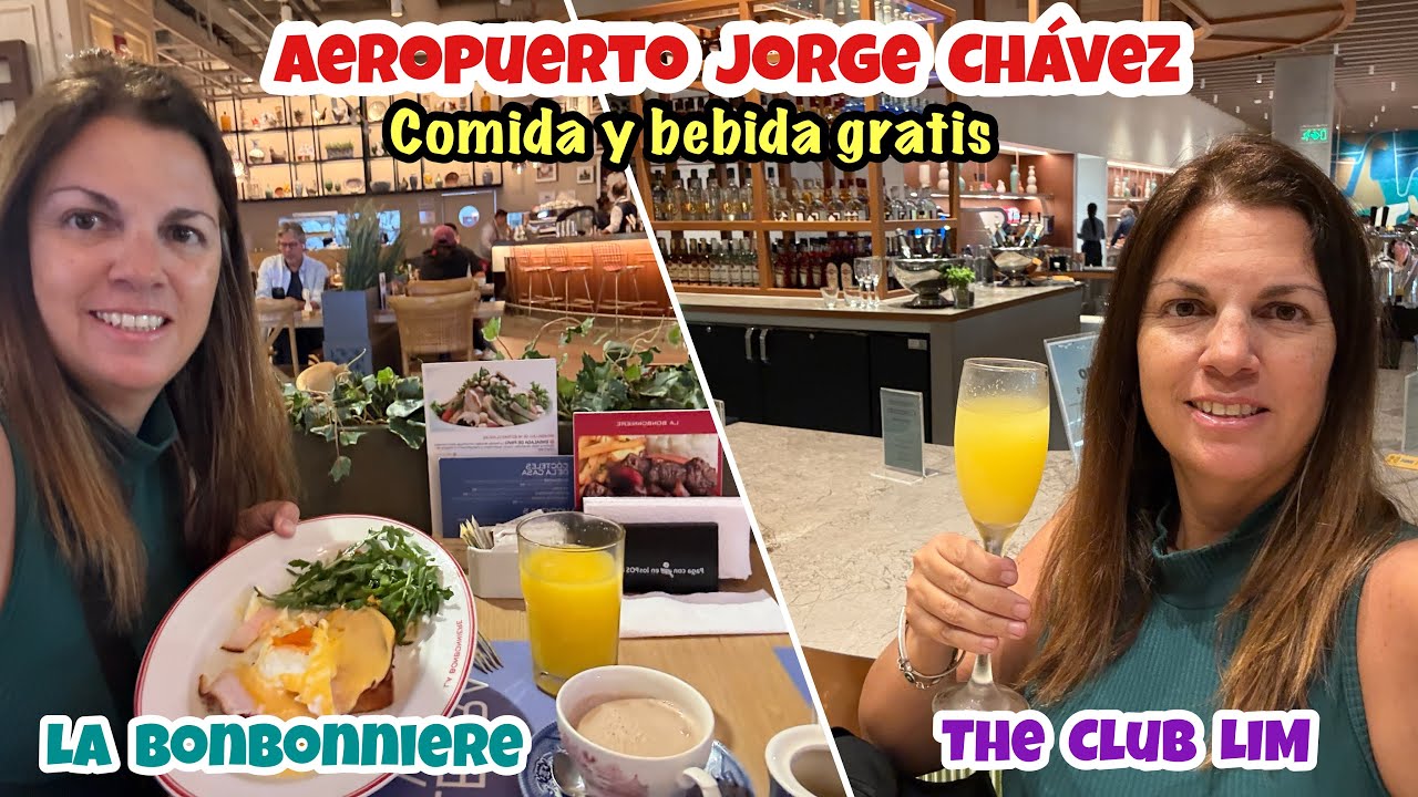Comida gratis por partida doble con Priority Pass / Aeropuerto Jorge Chávez / Lima-Perú 🇵🇪