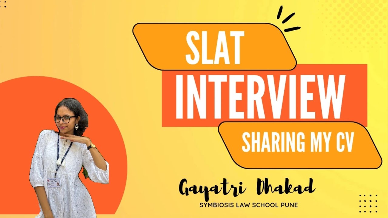 SHARING MY CV || #slat2025 || slat interview || symbiosis law school pune