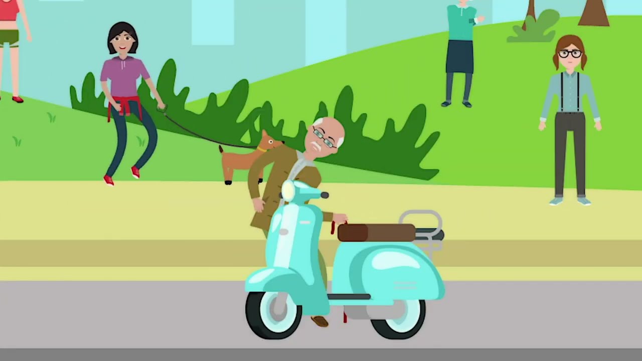 ¿Cómo comparten la vía ciclistas, peatones y conductores de forma segura?