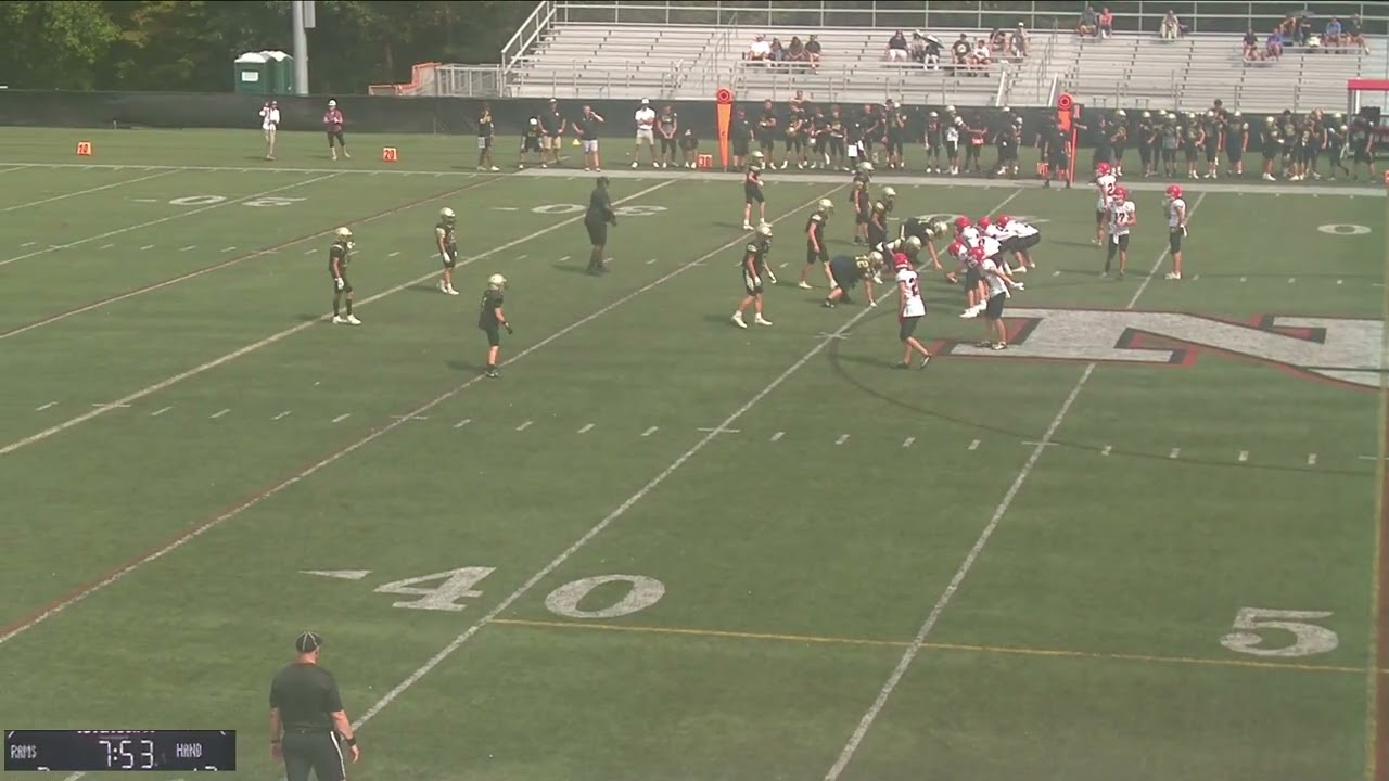 Hand Freshman Football vs New Canaan Scrimmage 09/06/25