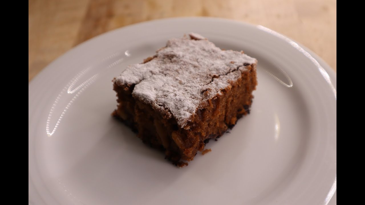 Castagnaccio (Chestnut Flour Cake)