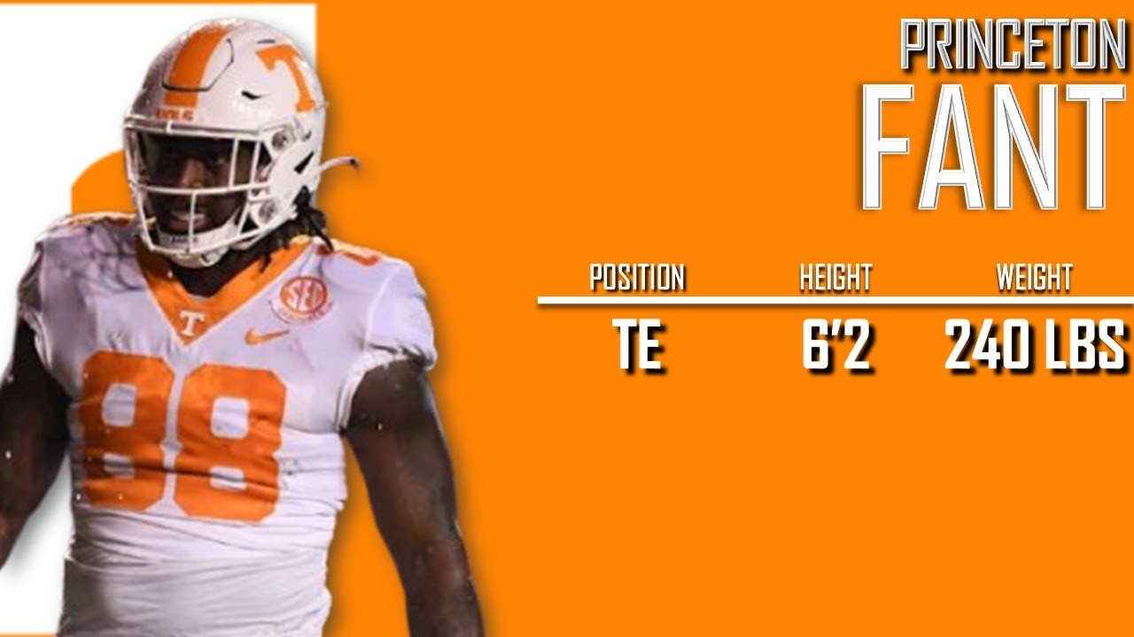 Princeton Fant | #𝟠𝟠 | Tennessee Volunteers Tight End