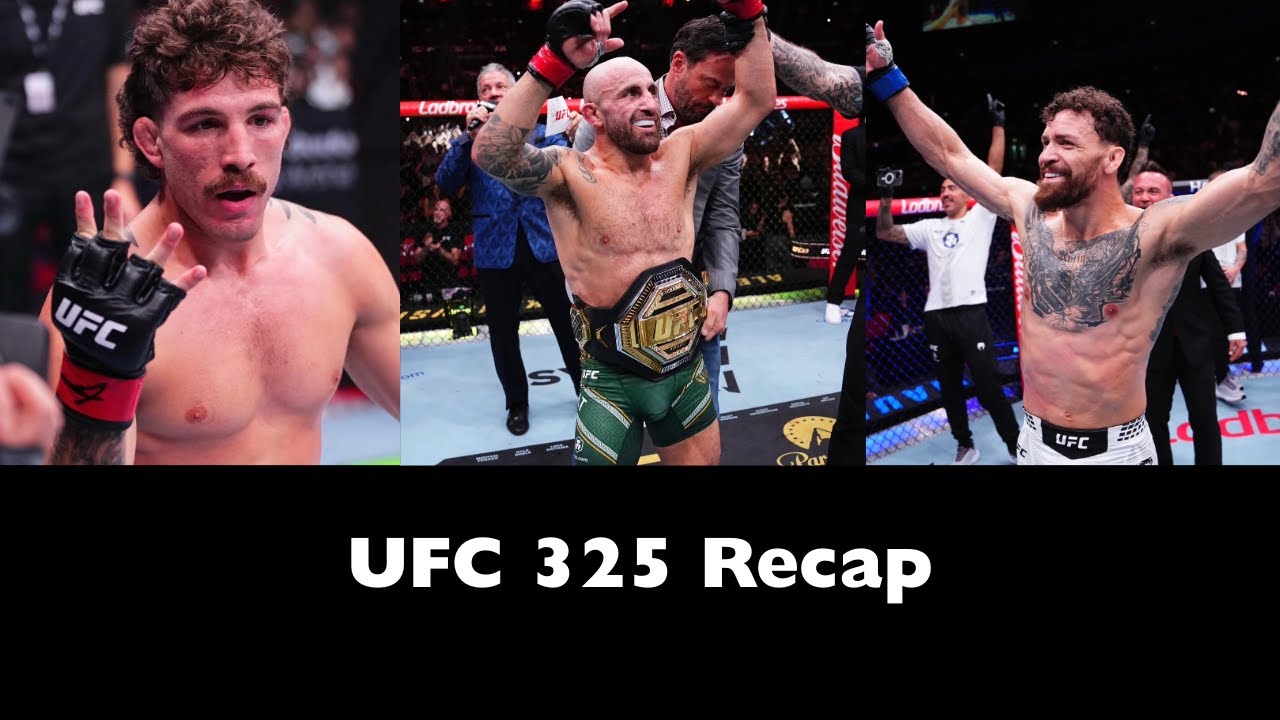 Volk Retains the Title, Ruffy Gets the W, Salkilld Gets Another Finish| UFC 325 Recap