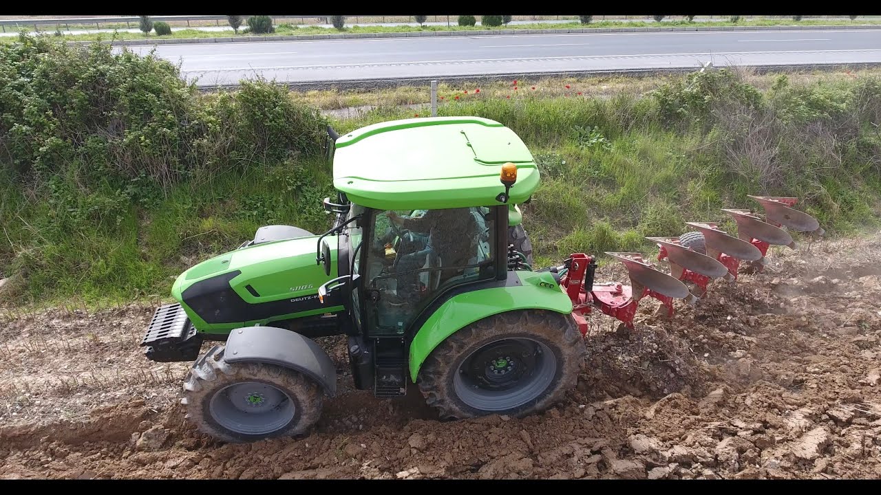 Beşli Pulluk Hafif Geliyor - Deutz Fahr 5110G