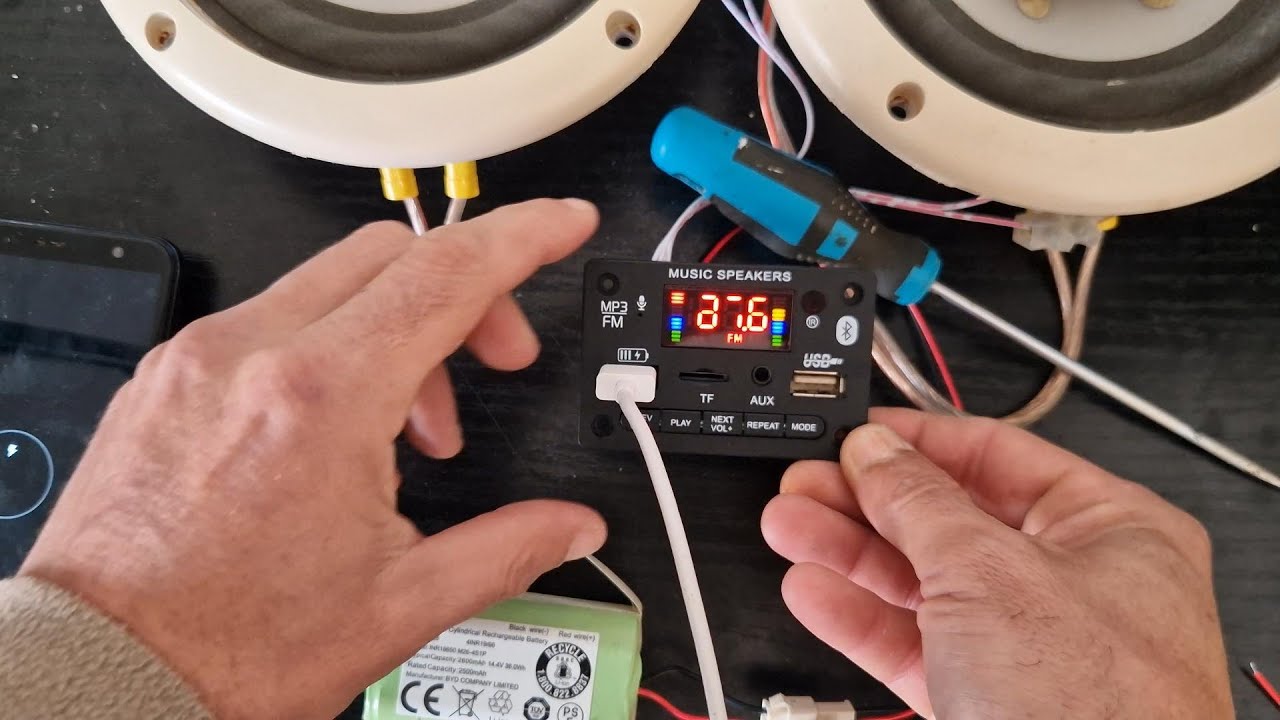 Probando mini placa decodificadora 12V 80W 