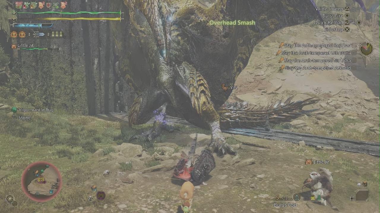 Monster Hunter Wilds Proof of a Hero