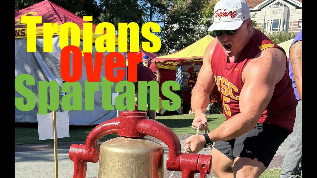 Tailgating at USC before Michigan State
