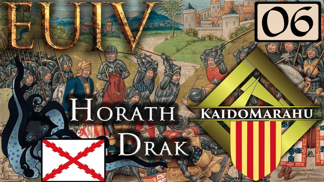 Aragundy! Europa Universalis 4 Multiplayer with Kaido Marahu (Aragon) & Horath Drak (Burgundy) #06