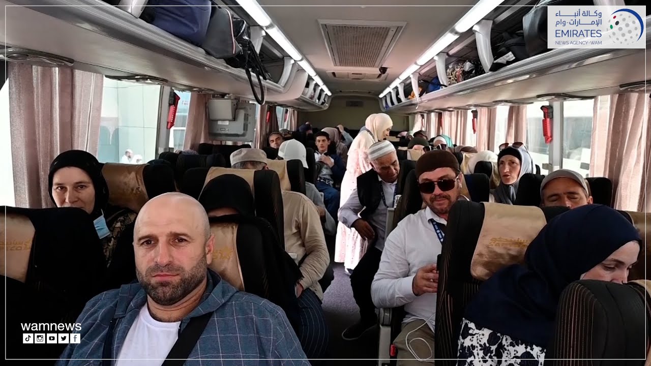 ٧٠٠٠ حاج من عدة دول يتوجهون إلى السعودية عبر محطة نقل عجمان
