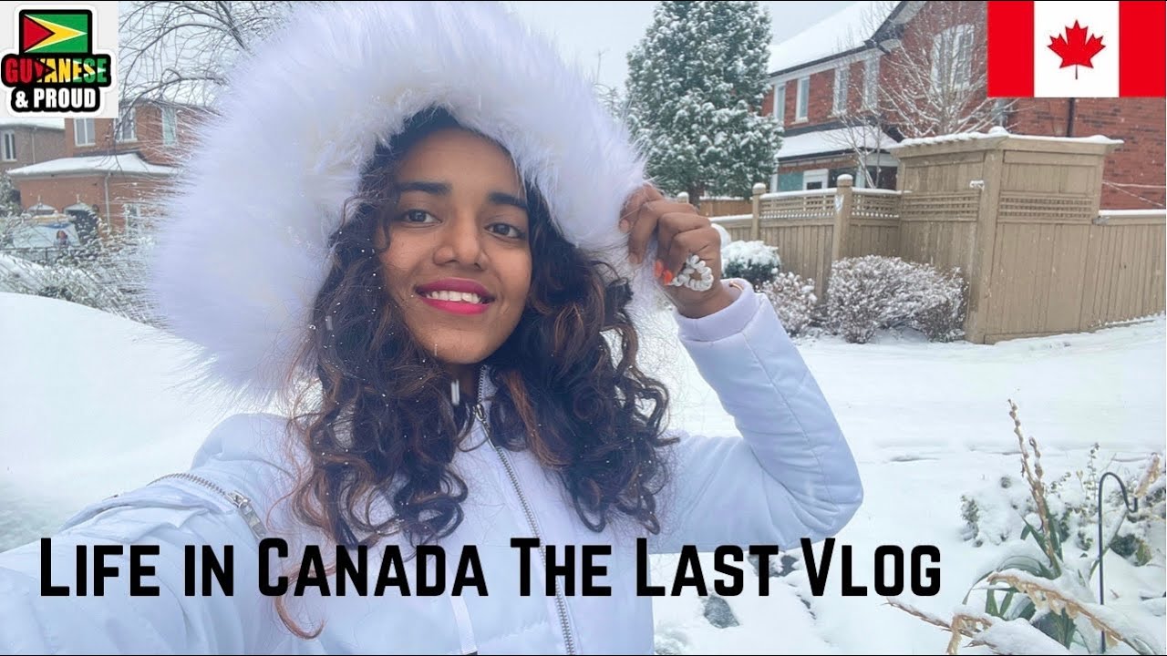 Leaving Canada/ Back to Guyana / The Last VLOG