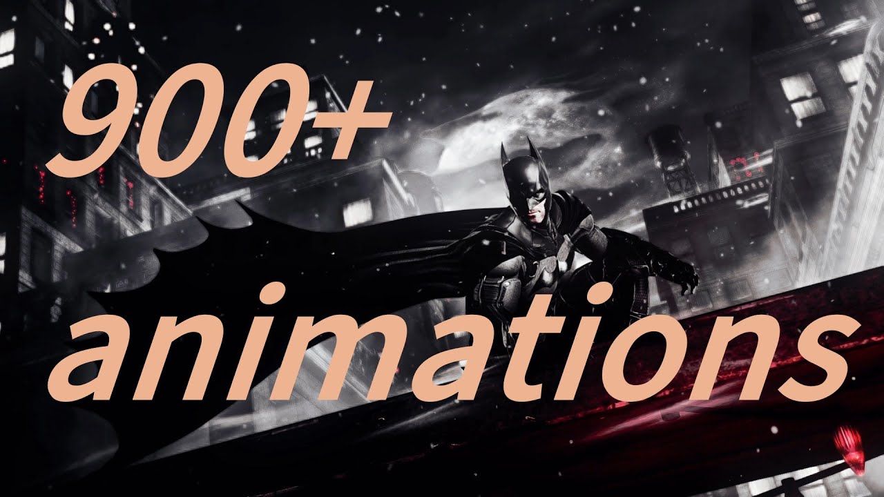 Batman Arkham series 900+ Takedowns&Finishers animation showcase No HUD
