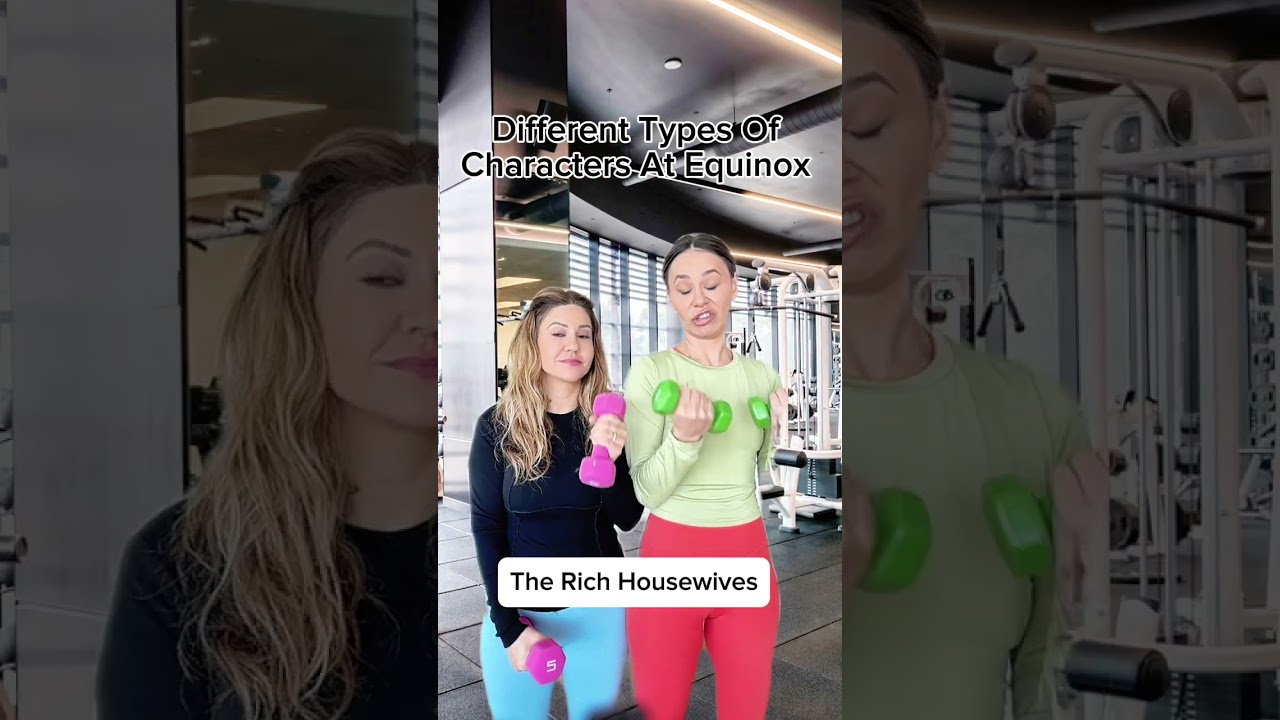 Different Types Of People You&rsquo;ll See At Equinox Gym #funnyshorts #funny