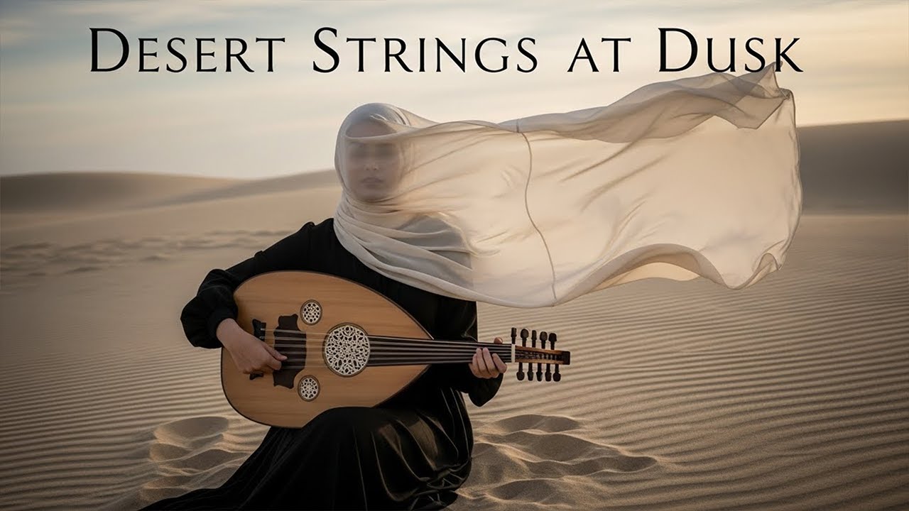 Desert Strings At Dusk