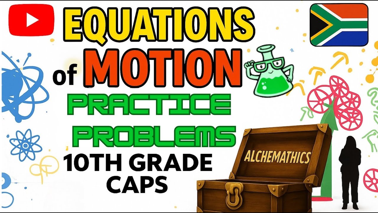 Mastering Equations of Motion: Practice Problems (Step-by-Step)