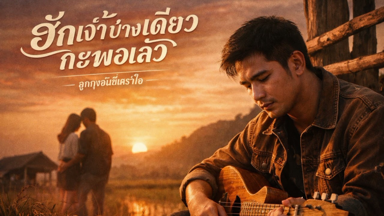 ຮັກເຈົ້າຂ້າງດຽວກະພໍແລ້ວ/ฮักเจ้าข่างเดียวกะพอแล้ว[@แสงดาพาเพีน]