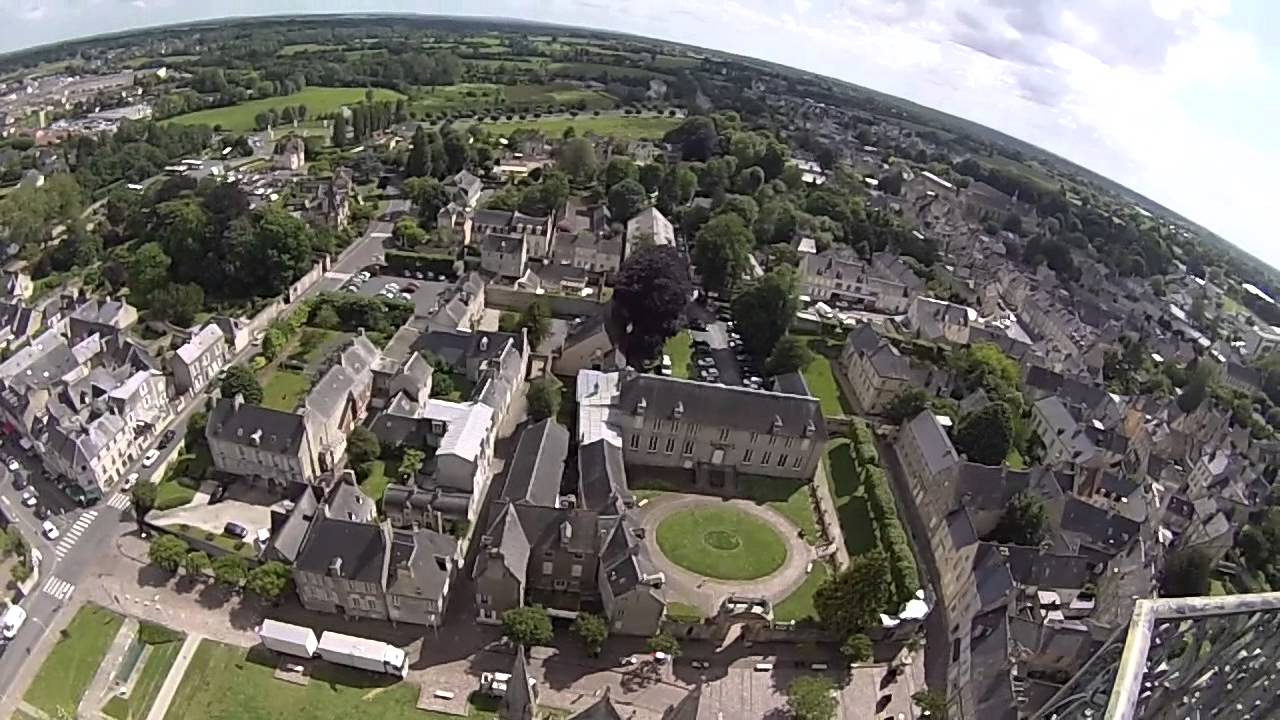 Montée au lanternon de la cathédrale de Bayeux
