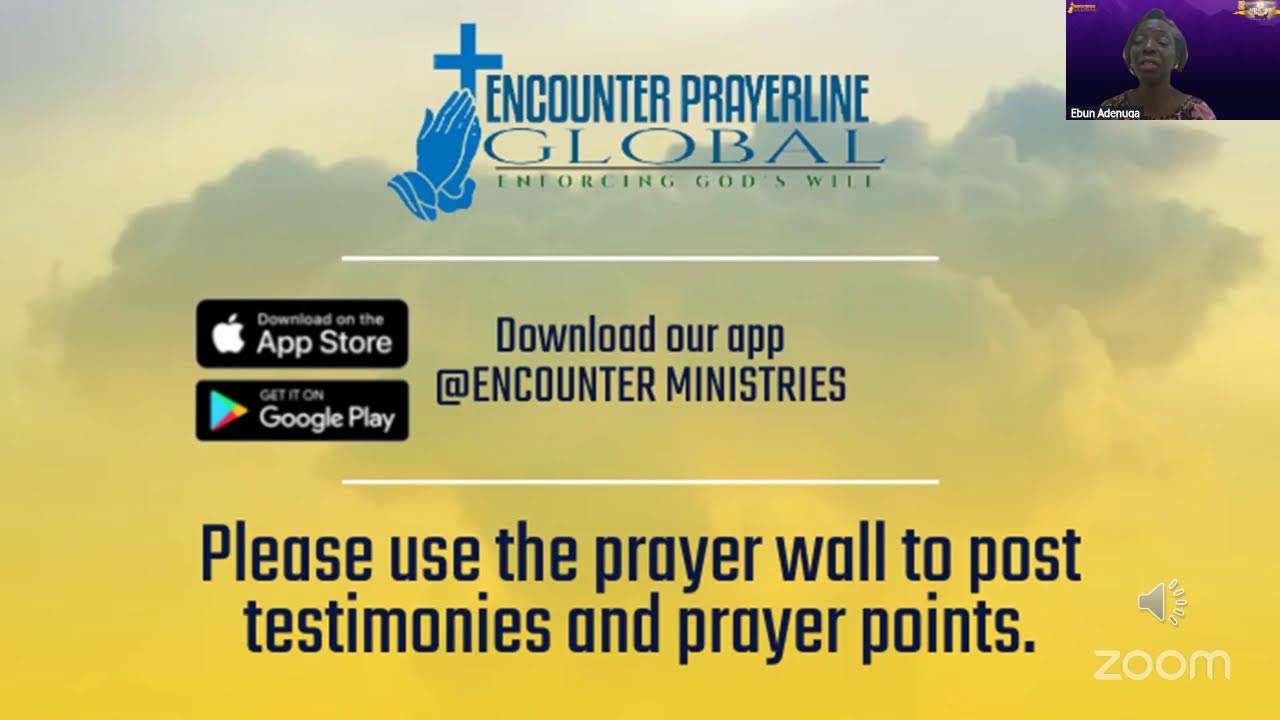 Encounter Prayerline Global - Holy Communion Service – Monday 2nd March 2026