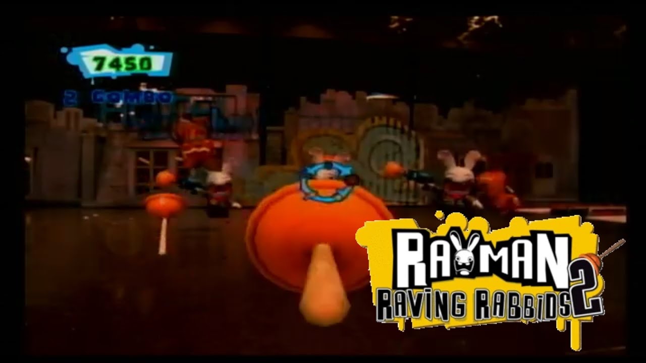 Rayman Raving Rabbids 2 - Shooting Games: Paris, Mon Amour