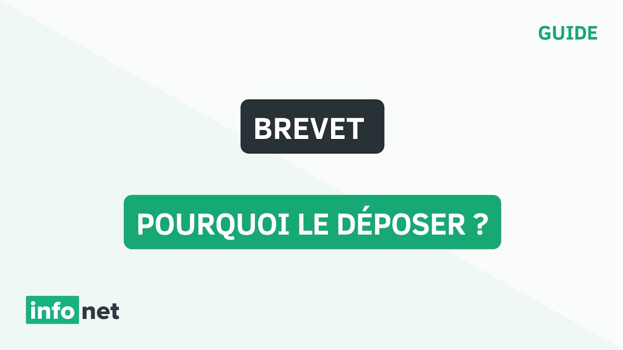 Pourquoi d&eacute;poser un brevet ? (d&eacute;finition, aide, lexique, tuto, explication)