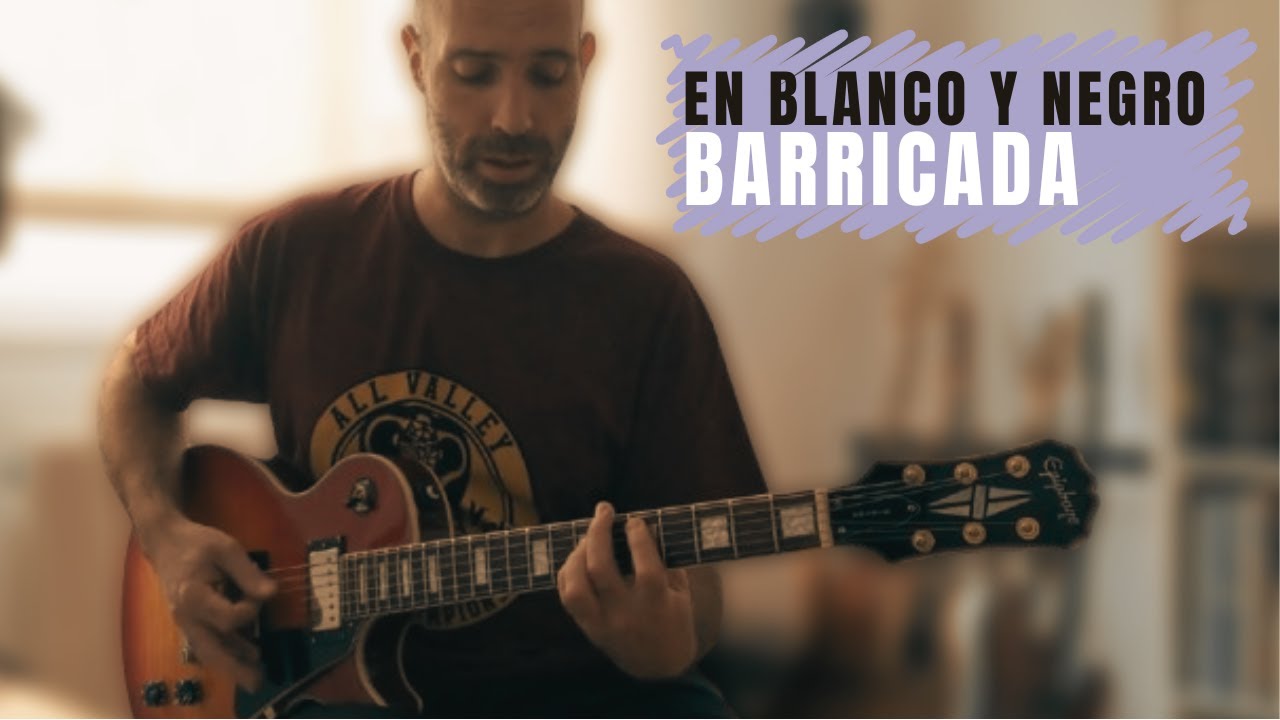En blanco y negro - Barricada | Tutorial guitarra |