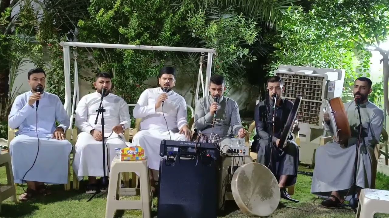 مجلس ذكر في دار الحاج عامر سلمان بمناسبة عودته هو وزوجته من بيت الله الحرام | فرقة مداح الرسول