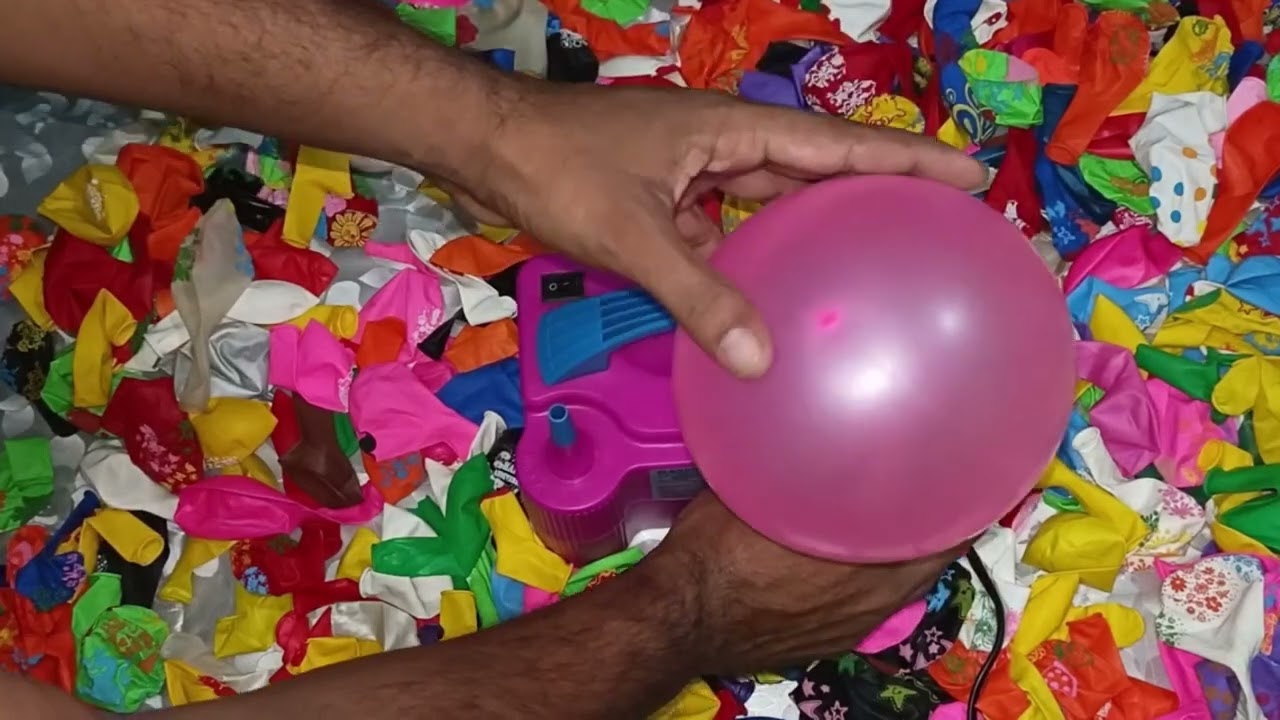 ASMR Balloon Popping 🎧 Colorful Printed Balloons Unboxing | Super Satisfying Sounds