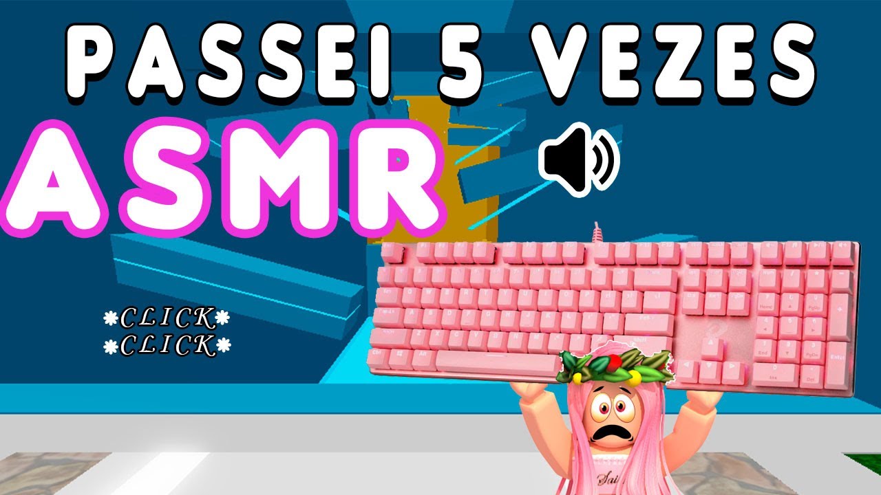 PASSEI O CORRIDOR OF HELL 5 VEZES SOM DE (TECLADO ASMR) *Muito Click*