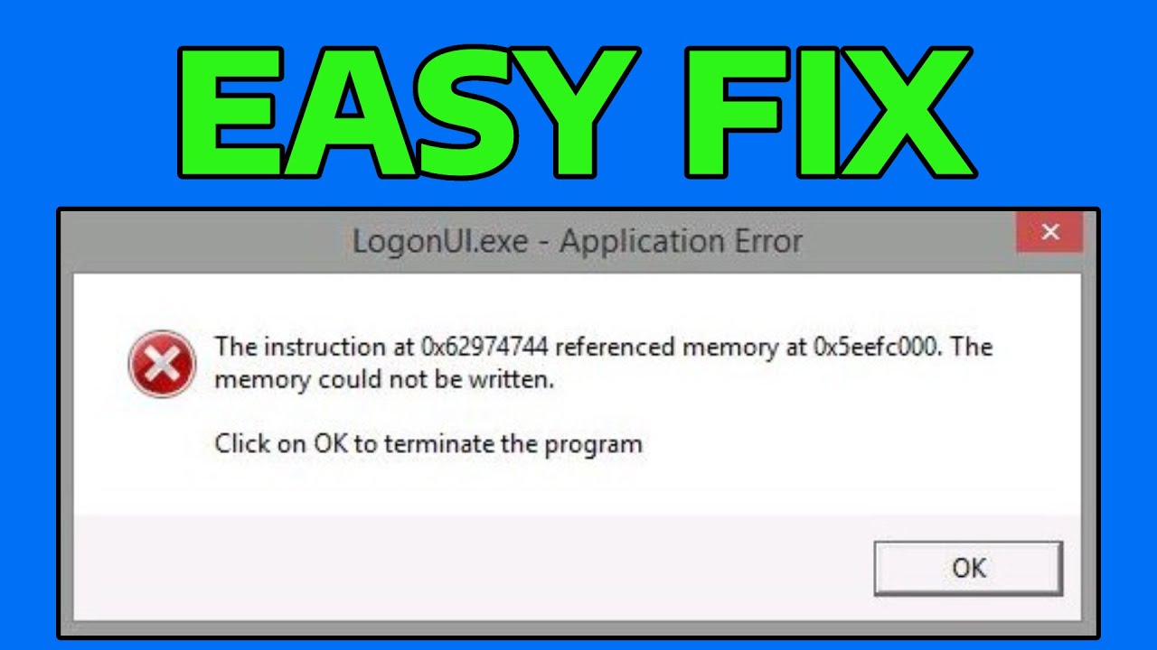 How To Fix LogonUI.exe Error in Windows