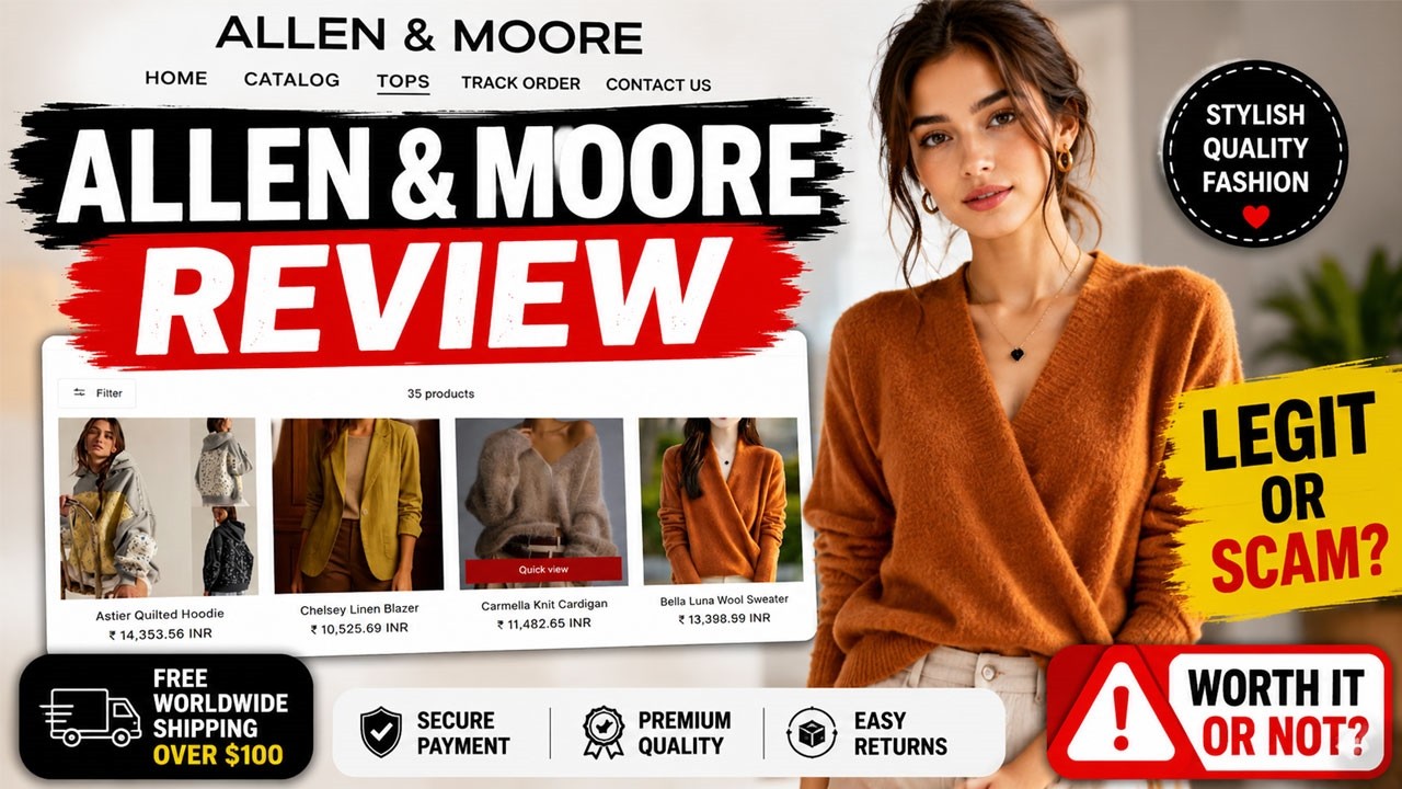 Обзор Allen and Moore 🚨 Надежный магазин одежды или интернет-мошенники?