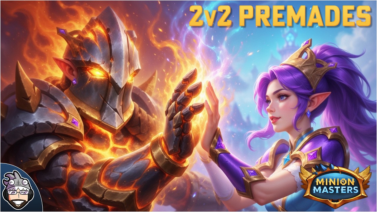 Volco + Milloween - DSOO + Fish - 2v2 Premades - Minion Masters