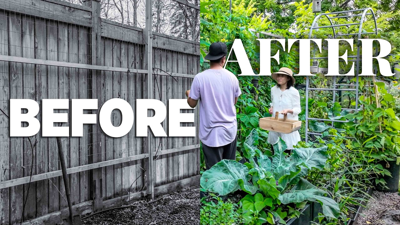 We Built Our Little Produce Aisle and It's Only a Few Steps Away From Our Home