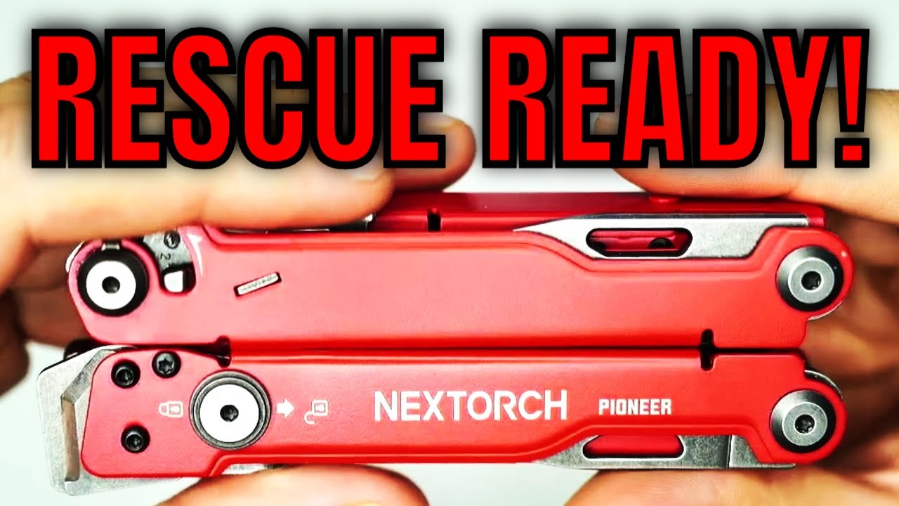 Nextorch Pioneer Red: революционный инструмент 14-в-1!