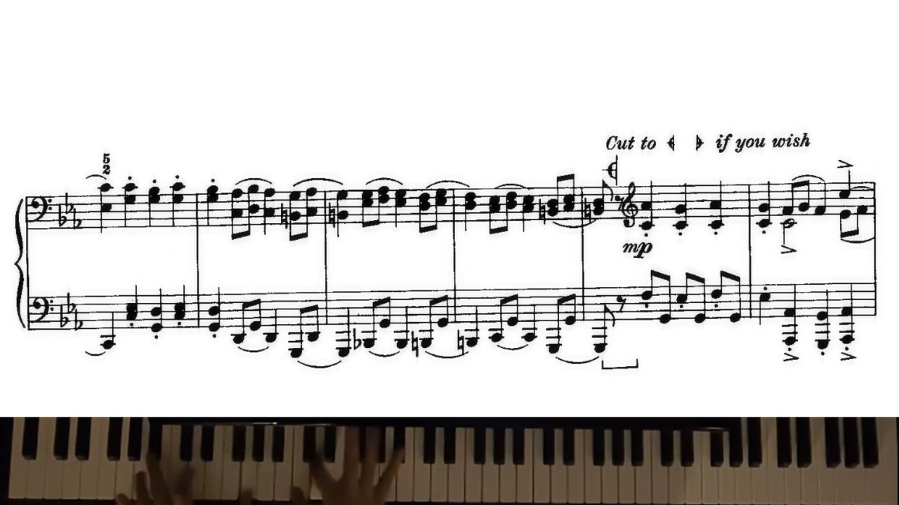 RACHMANINOV/GRAINGER - 3rd MOVEMENT OF 2nd PIANO CONCERTO (DAY 43)