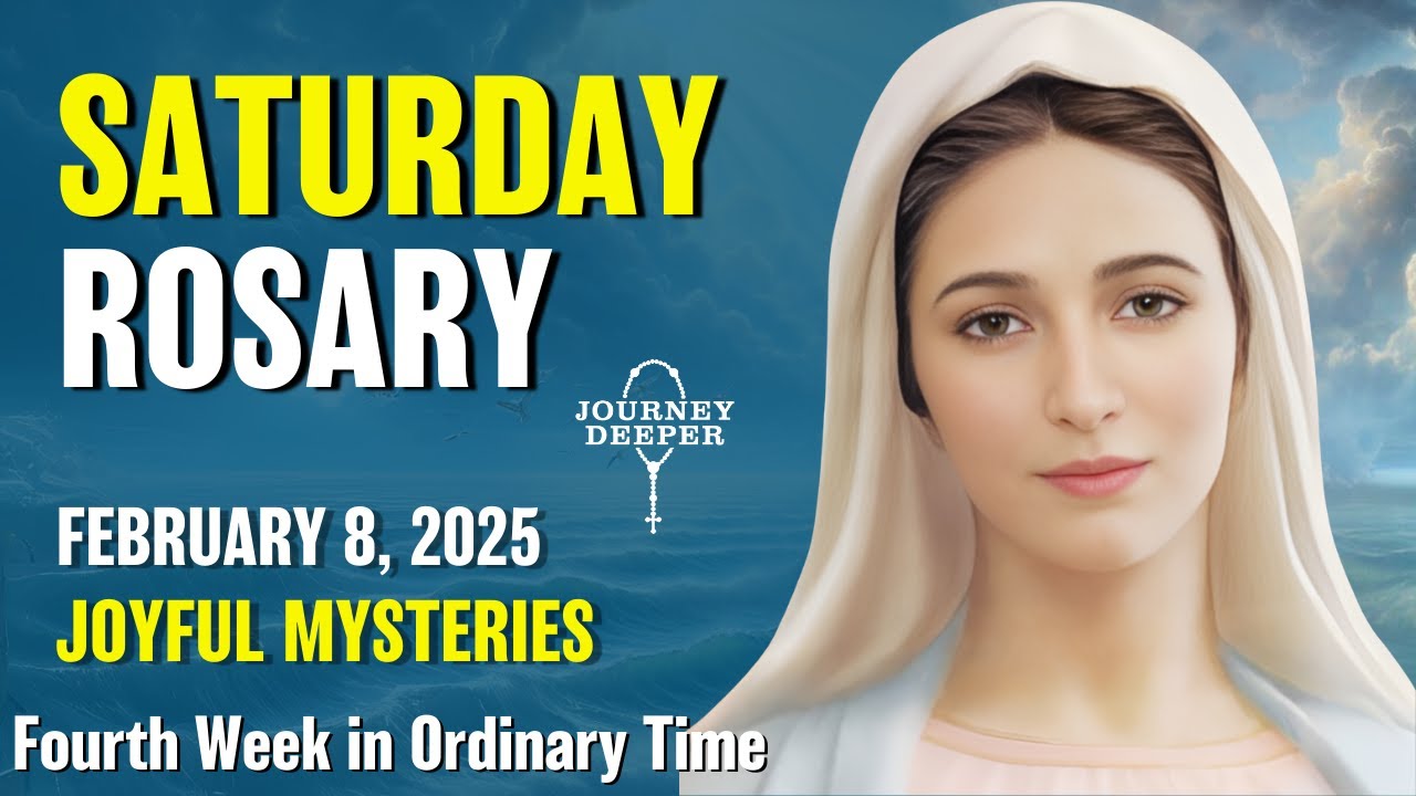 Saturday Rosary 💚 Joyful Mysteries of the Rosary 💚 February 8, 2025 VIRTUAL ROSARY