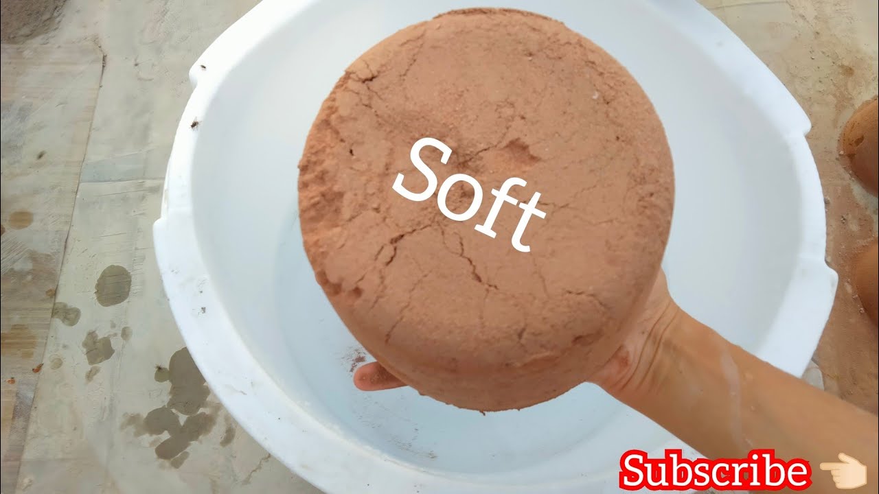 ASMR: Red Sand mug Shapes Crumbling in Water |Softness Overload 😍
