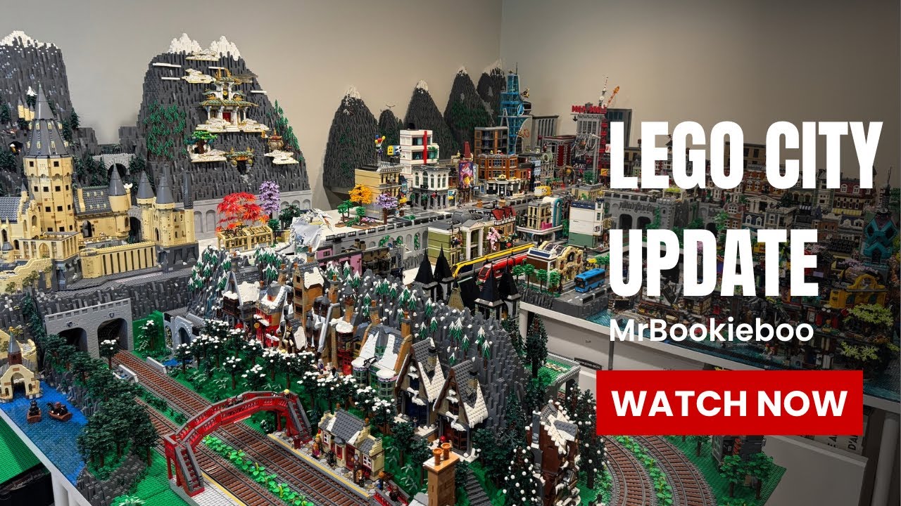 Обновление LEGO City и обзор комнаты