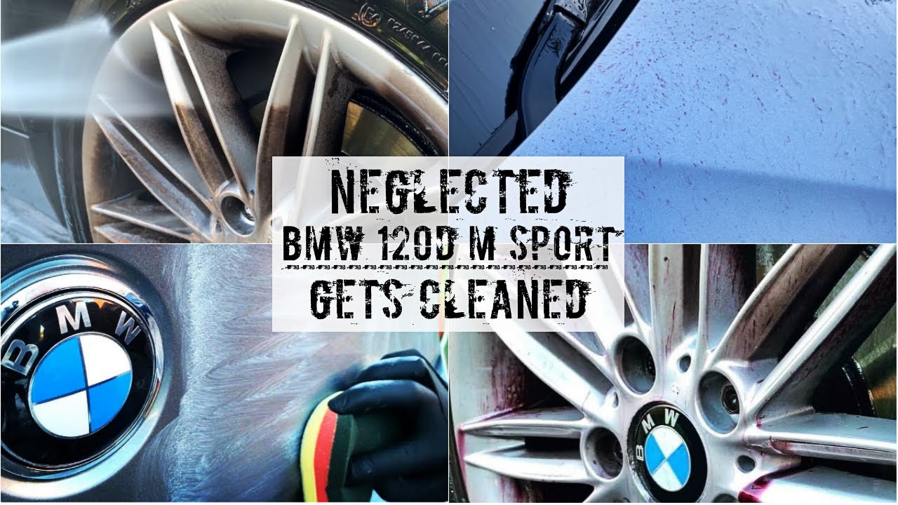 Neglected BMW 1 Series Dirty Exterior Car Cleaning Disaster Detail - Ultimate Relax Edition ASMR