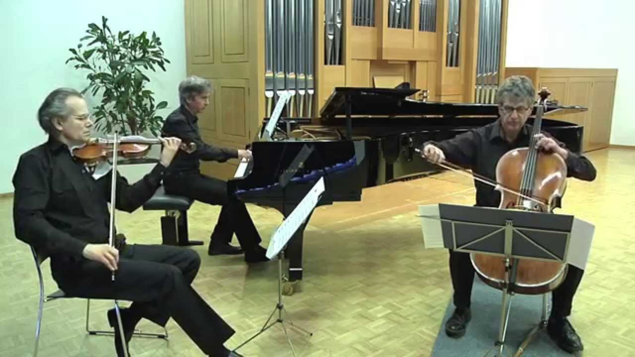 J&uuml;rg Hanselmann Klaviertrio 1. Satz